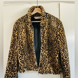 Classic animal print jacket